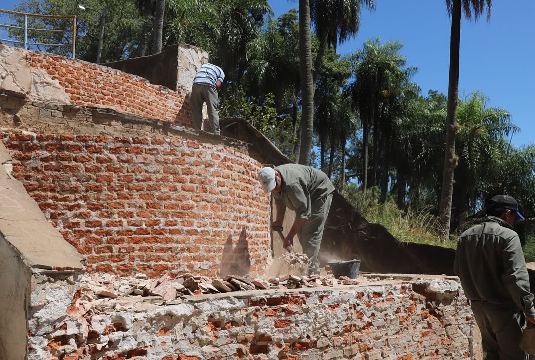 Bella Vista avanza con la segunda etapa de obras en el Parque Cruz de los Milagros