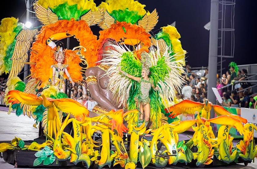 Bella Vista promocionó su Carnaval en el Carnaval Provincial