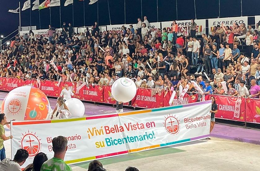 Bella Vista promocionó su Carnaval en el Carnaval Provincial